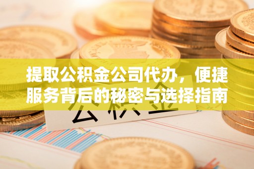 余姚提取公积金公司代办，便捷服务背后的秘密与选择指南