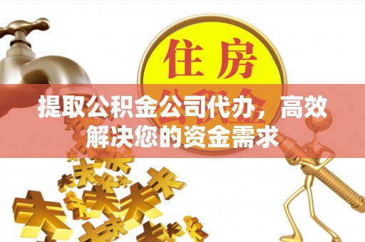 余姚提取公积金公司代办，高效解决您的资金需求