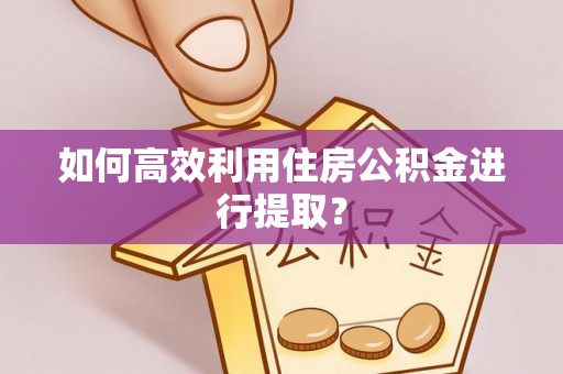余姚如何高效利用住房公积金进行提取？
